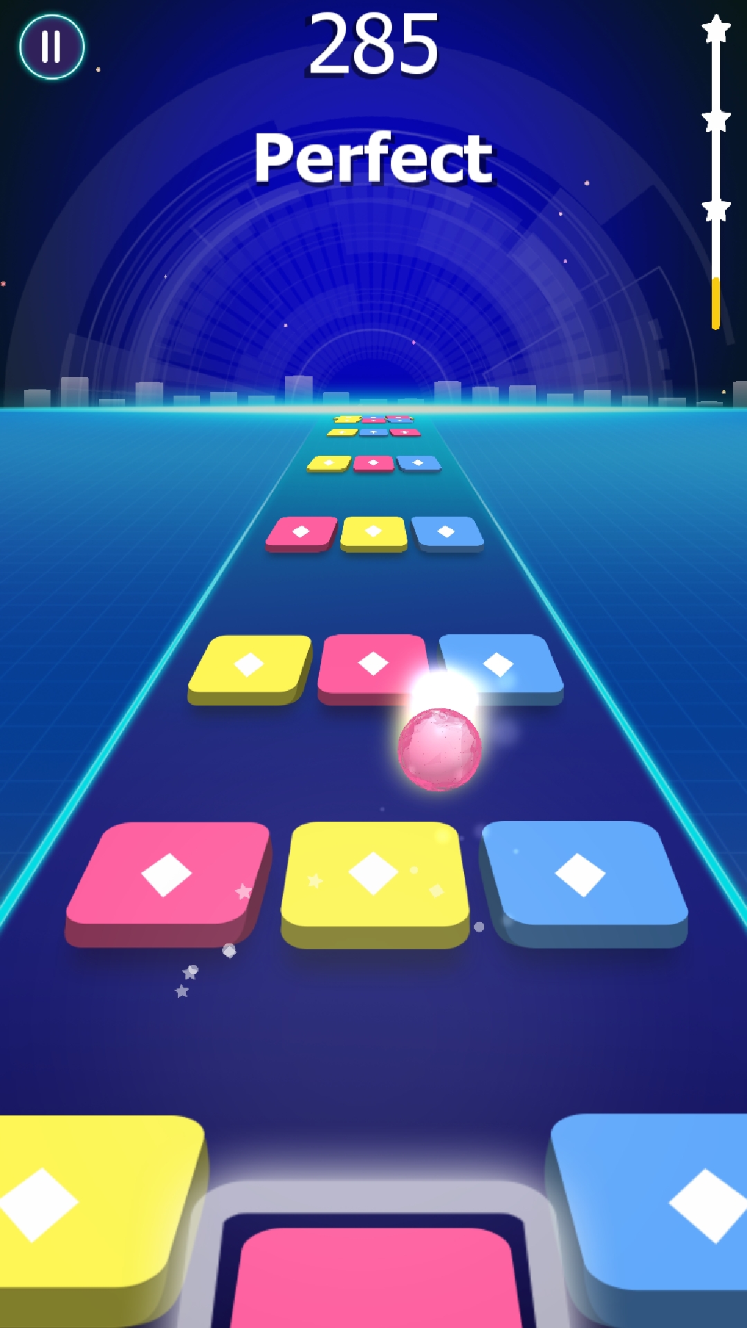 Beat Ball: Dancing Color Hop Screenshot 4