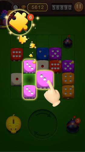 Dice Jigsaw Puzzle 스크린샷 2