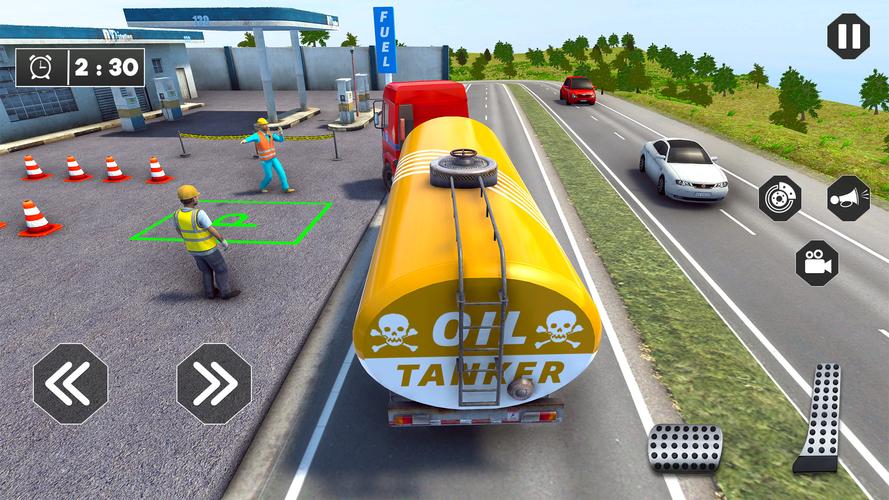 US Oil Tanker Truck Games Sim应用截图第1张