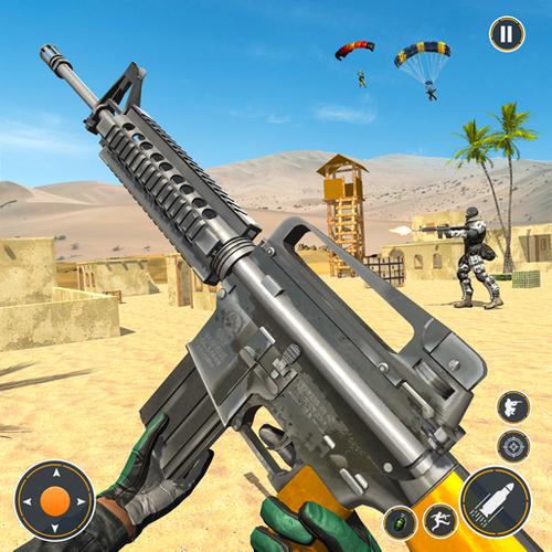 Gun Games Offline 3D Shooting スクリーンショット 1