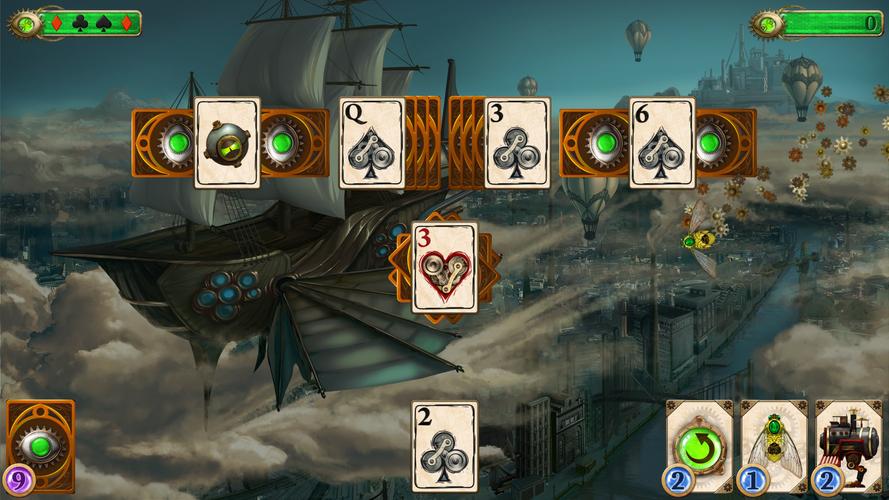 Steampunk Solitaire Captura de tela 1