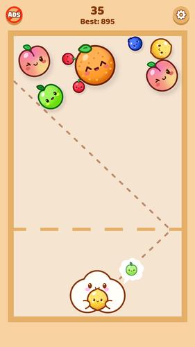 Fruit Bubble Merge and Blast Скриншот 2