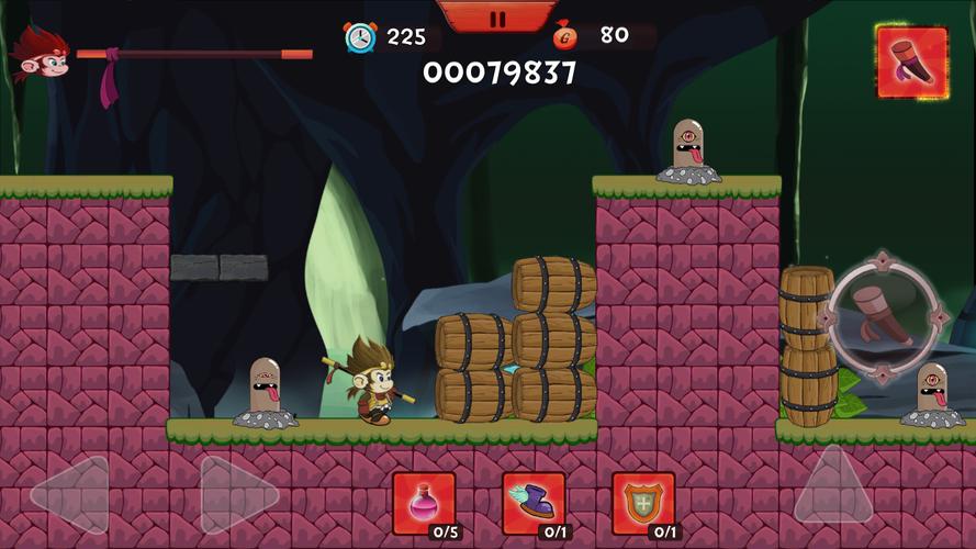 Willie the monkey king island Screenshot 2