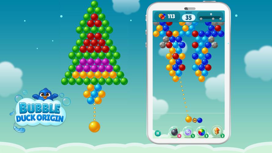 Bubble Duck Origin Captura de tela 1