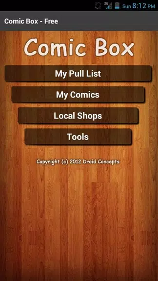 Comic Box - Free 스크린샷 1