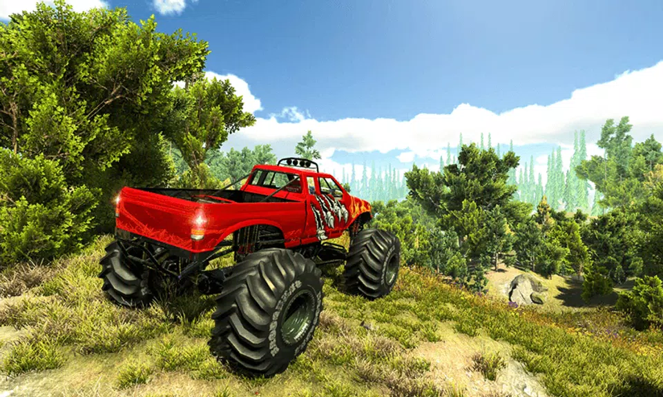 Monster 4x4 Offroad Jeep Stunt Racing 2019 स्क्रीनशॉट 3