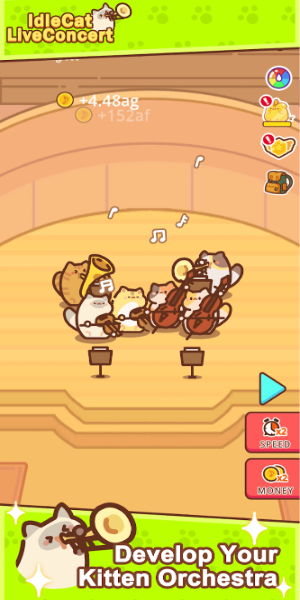 Idle Cat Live Concert Screenshot 1