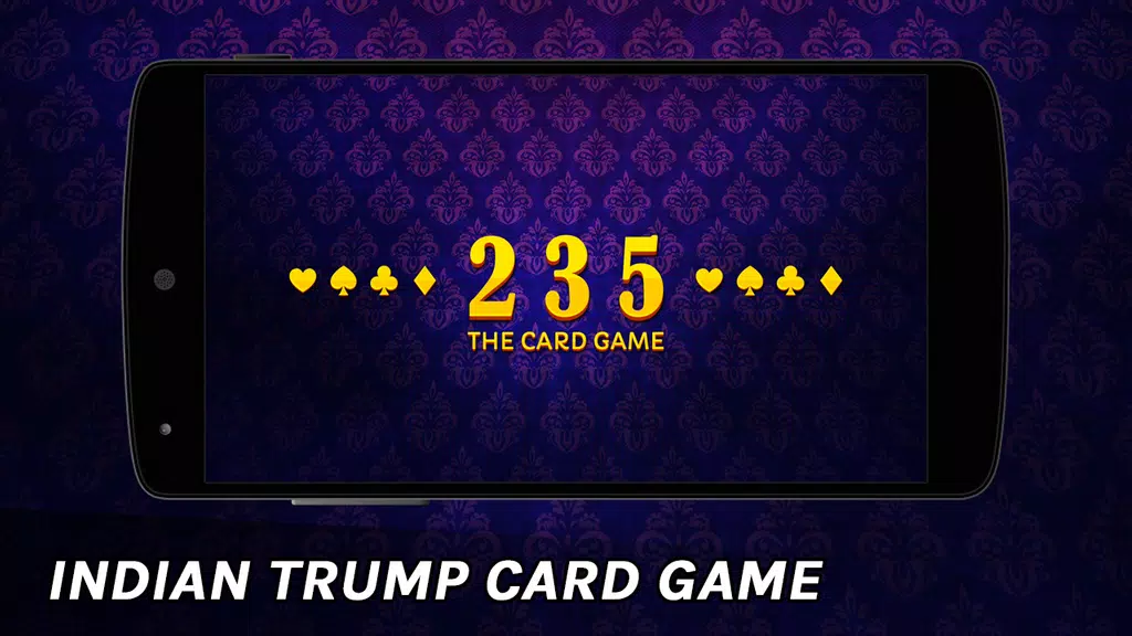 235 or 3 2 5 card game - 2 3 5 Do Teen Paanch Card Capture d'écran 4