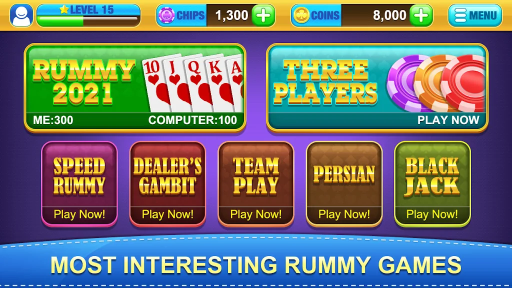 Rummy - Gin Rummy Card Games Screenshot 1