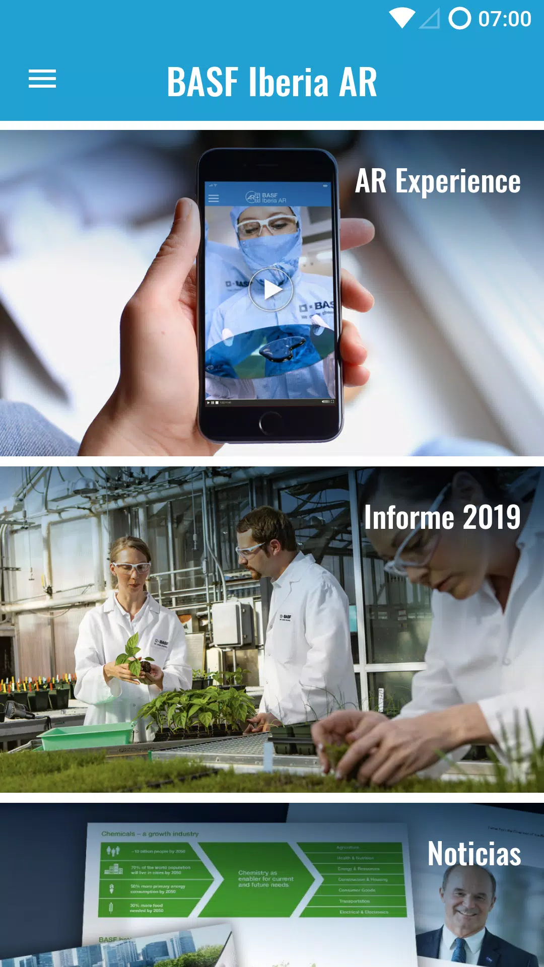 BASF Iberia AR Screenshot 1