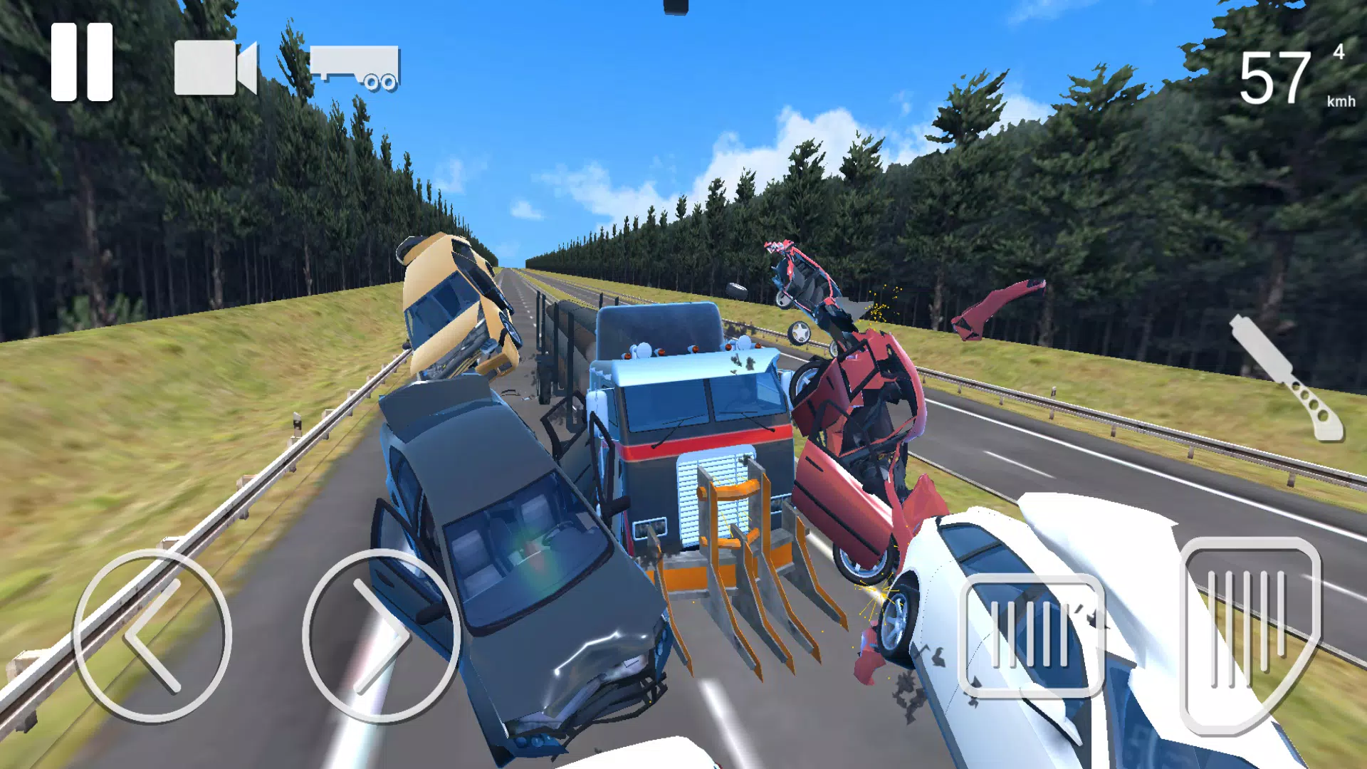 Truck Crash Simulator Accident应用截图第2张