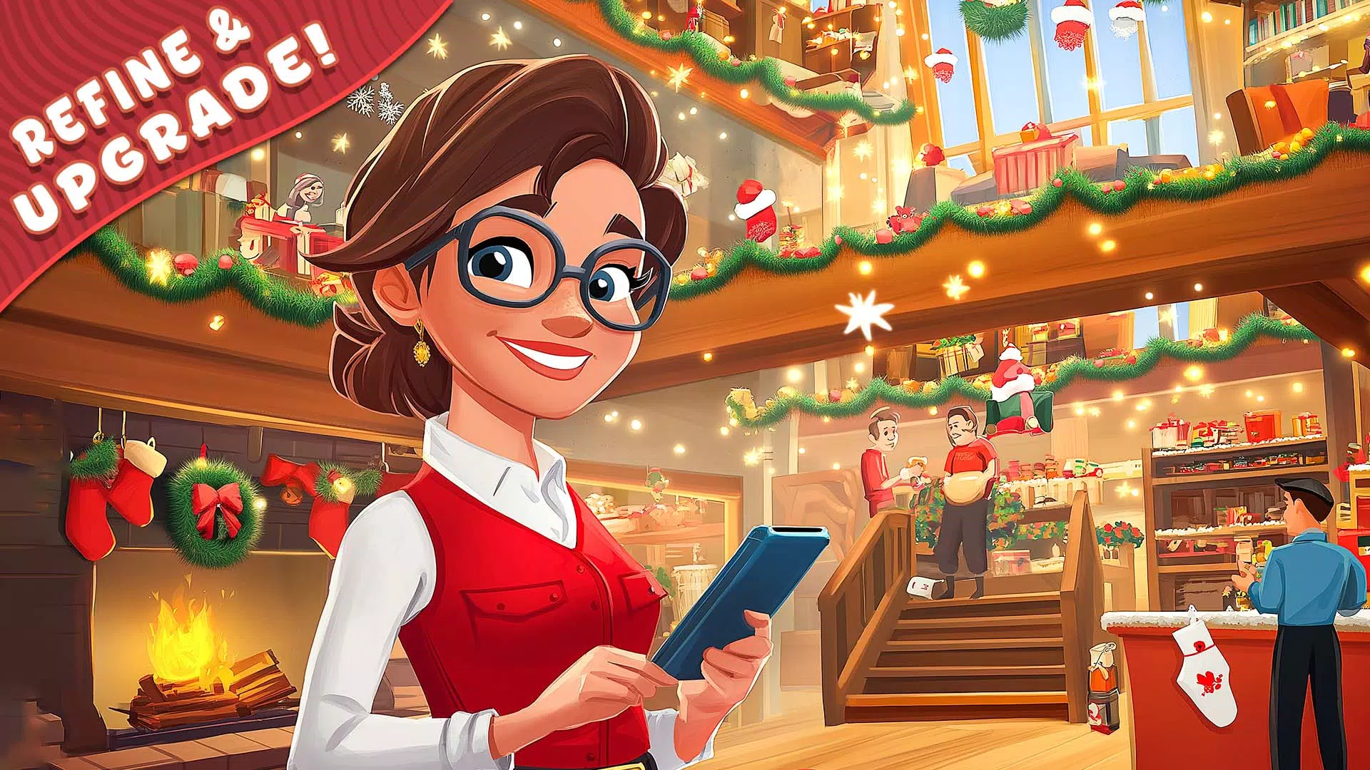Hotel games: idle hotel tycoon स्क्रीनशॉट 1