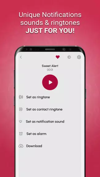 SMS Ringtones Pro: Sounds Screenshot 2