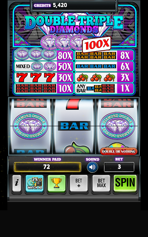 Diamond Deluxe Casino - Free Slot Machines应用截图第3张