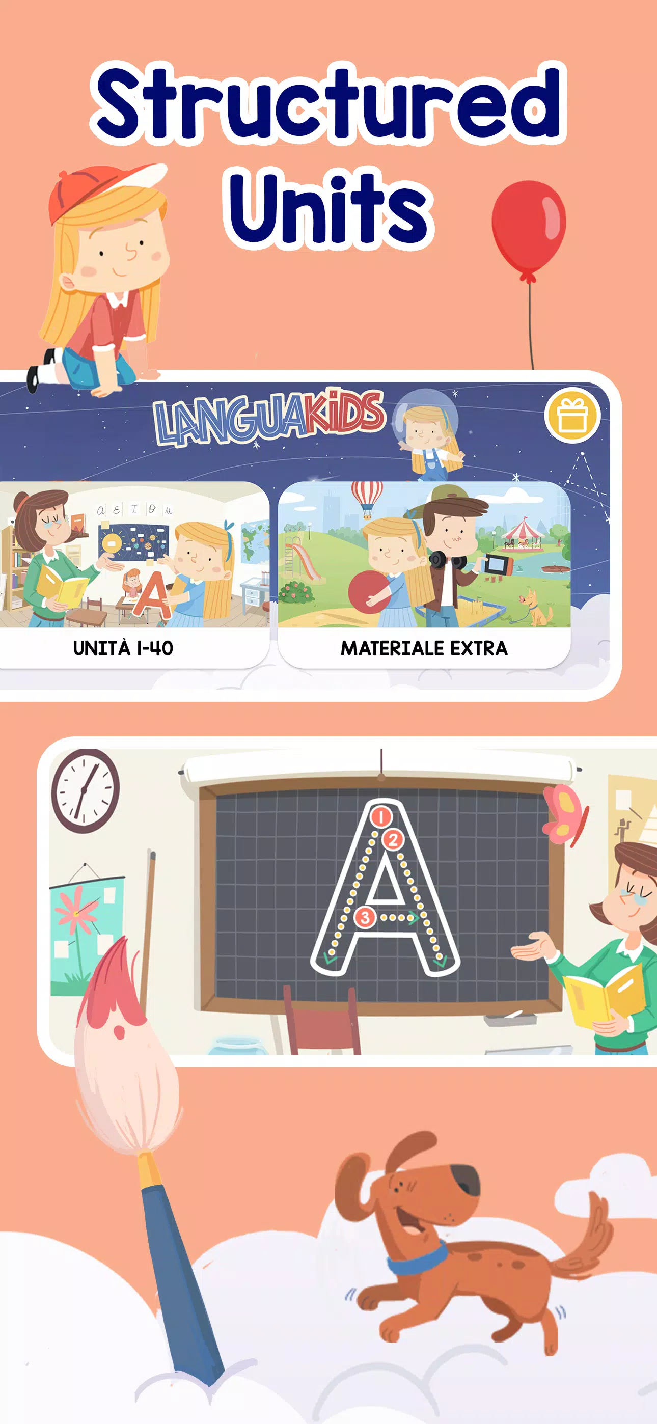 LANGUAKIDS: Italian for kids 스크린샷 3