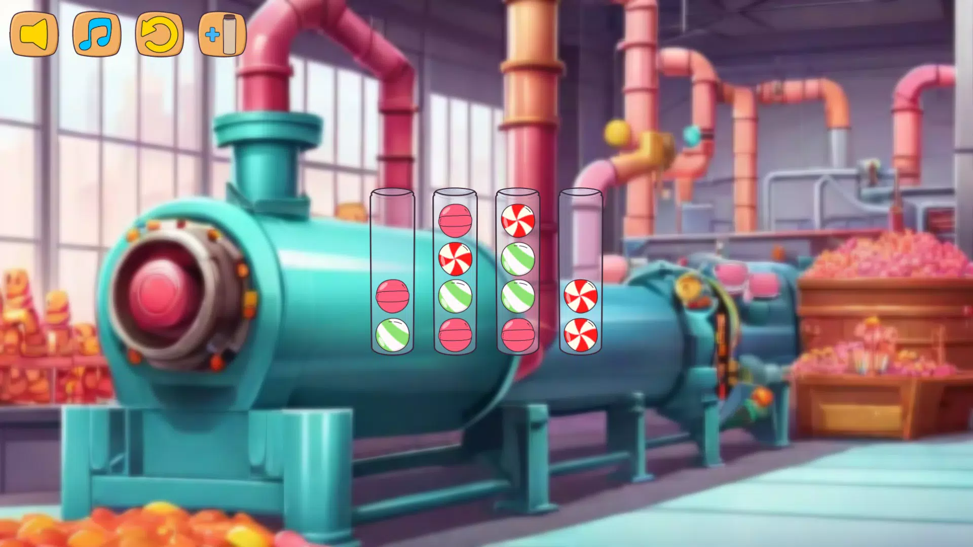 Sorting: Candy Factory Captura de pantalla 3