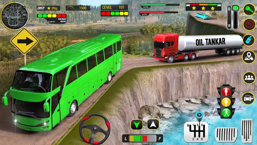 Coach Bus 3D Driving Games スクリーンショット 4