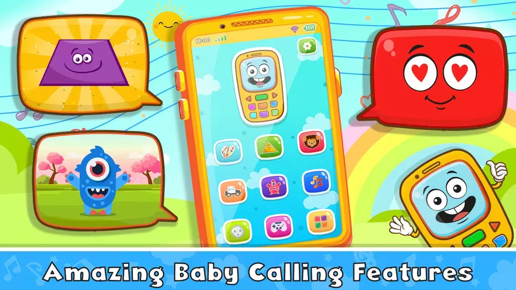 Baby Phone Game: Kids Learning スクリーンショット 1