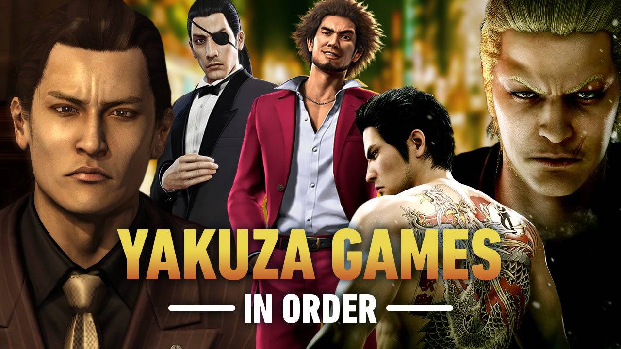 Jeux Yakuza: guide de commande de jeu chronologique