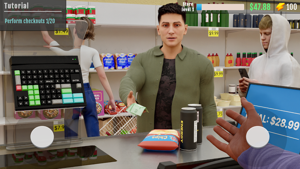 Supermarket Simulator 3D Store スクリーンショット 3