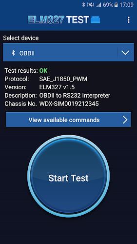 ELM327 Test應用截圖第1張