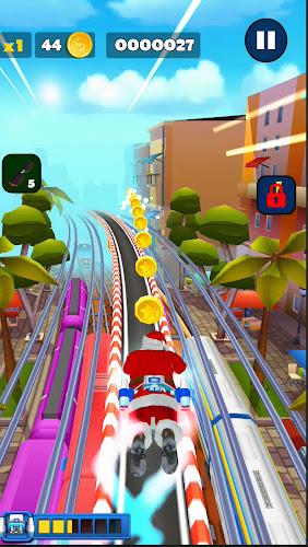 Subway Santa Claus Runner Xmas Captura de pantalla 2