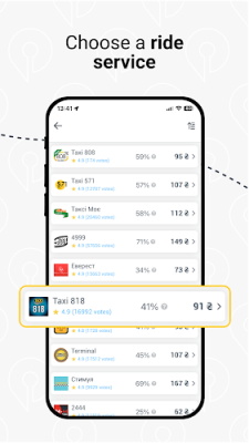 Taximer: compare taxi prices Screenshot 2