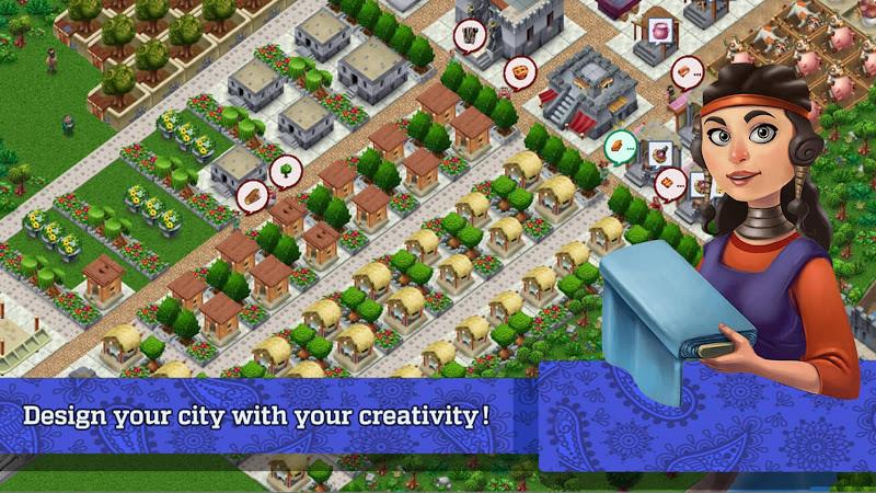 Townscapes: Farm&City Building 스크린샷 1