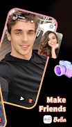 Bella - Live Random Video Chat Скриншот 2