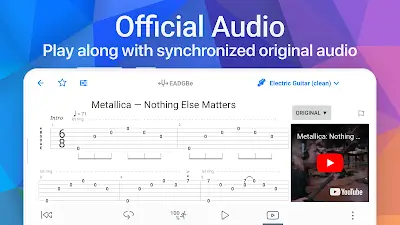 Songsterr Guitar Tabs & Chords Screenshot 1