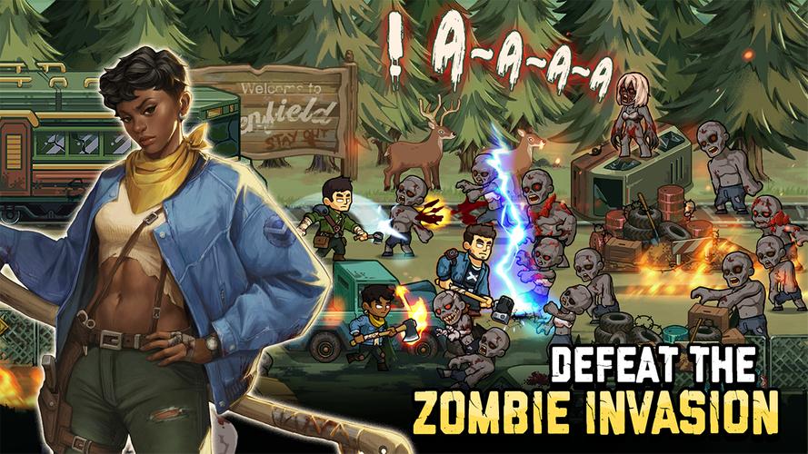 Zombie Warfare: The Death Path スクリーンショット 1