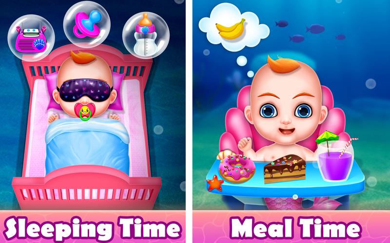 Mermaid Game: Newborn,Pregnant Screenshot 3