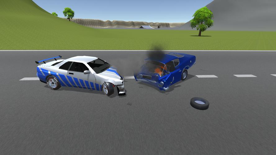 Car Crash Test and Stunts 3D Screenshot 1