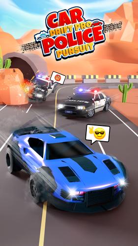 Car Drift Pro - Police Pursuit स्क्रीनशॉट 1