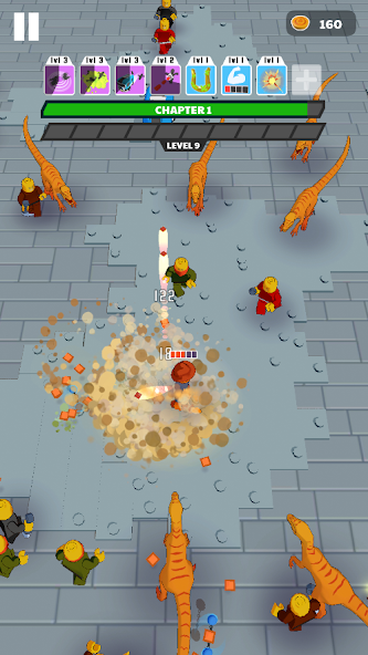 Mini Heroes: Toy Survivor Mod 스크린샷 2