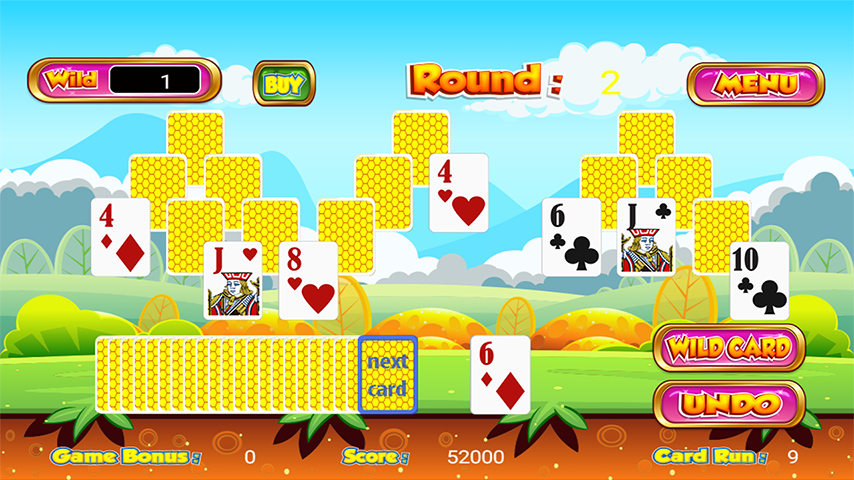 Tri Towers Tri Peaks Solitaire スクリーンショット 3