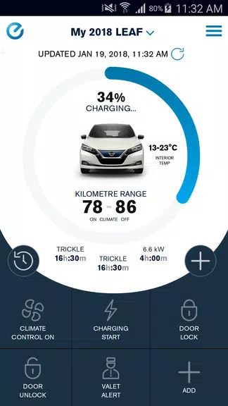 Nissan LEAF Canada स्क्रीनशॉट 1