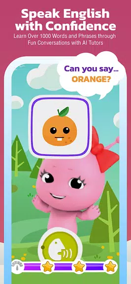 Galaxy Kids - Learning English स्क्रीनशॉट 3