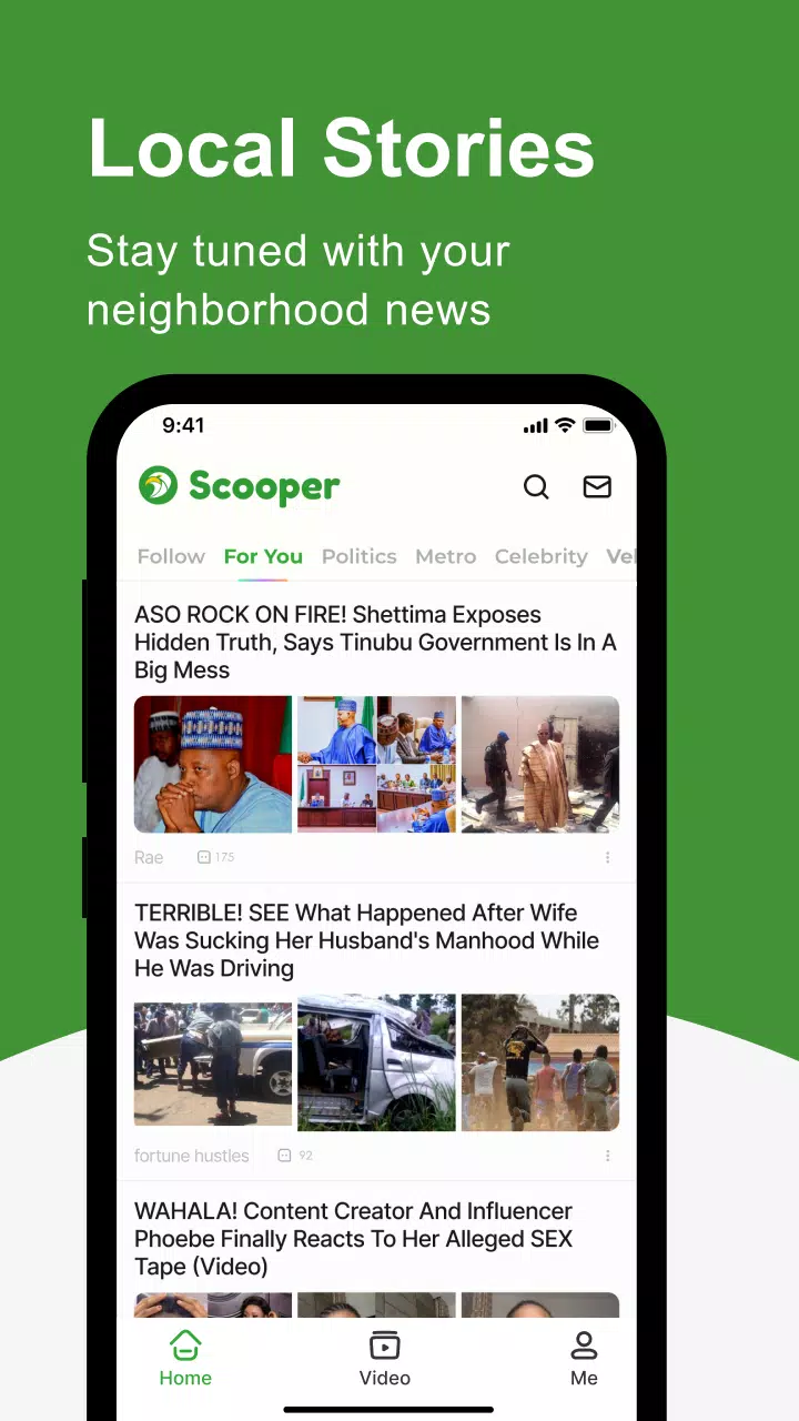 Scooper News: News Around You スクリーンショット 1