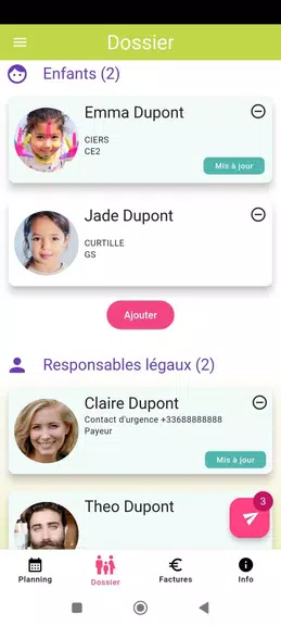 eTicket Famille Capture d'écran 3