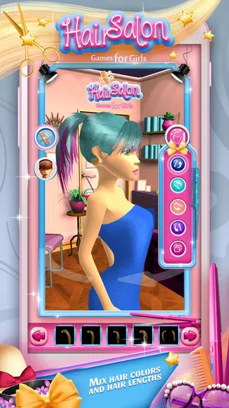 Hair Salon Games for Girls应用截图第4张