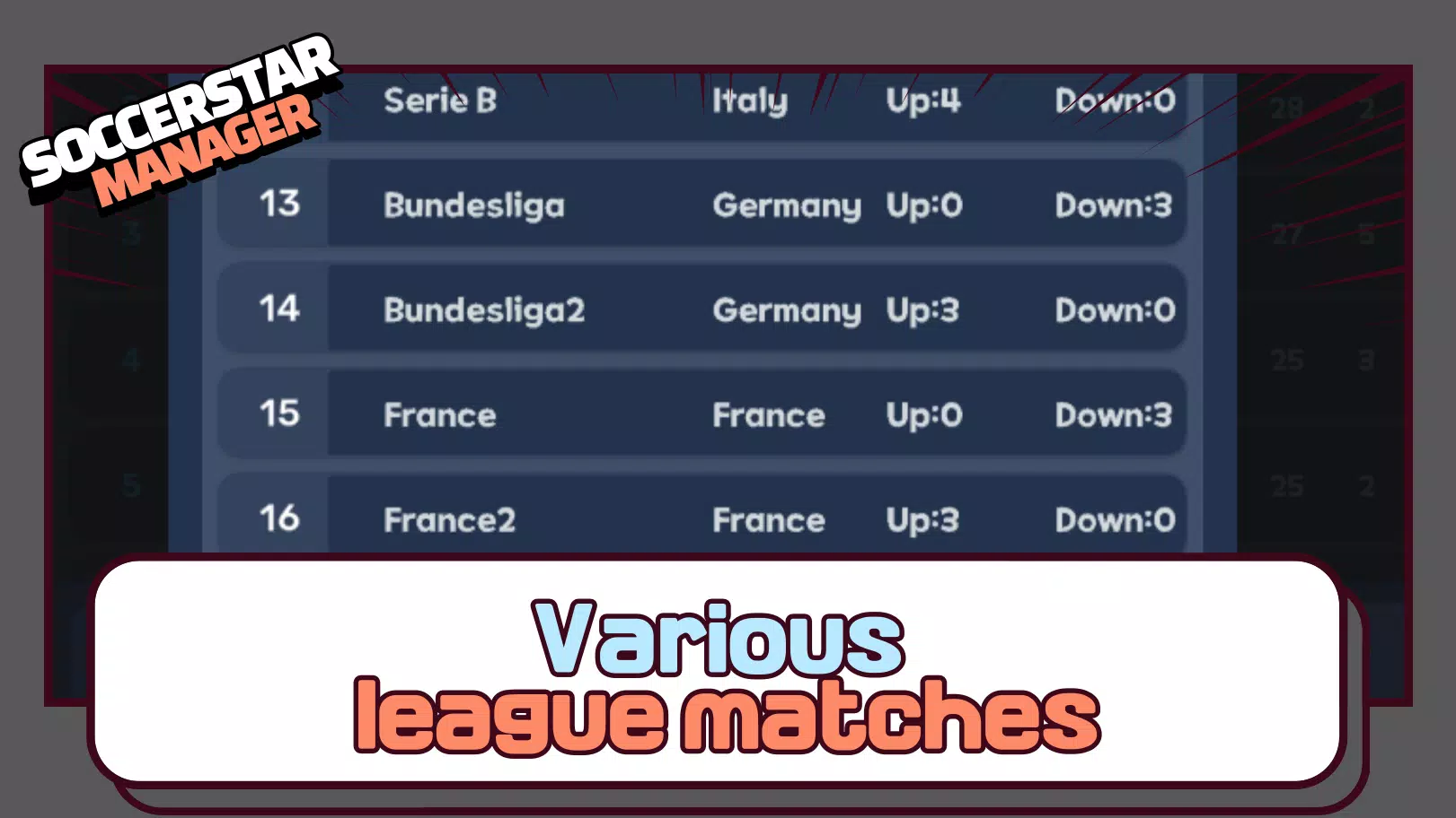 SSM LITE-Football Manager Game應用截圖第4張