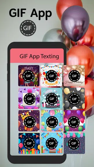 GIF App For Android Texting Screenshot 2