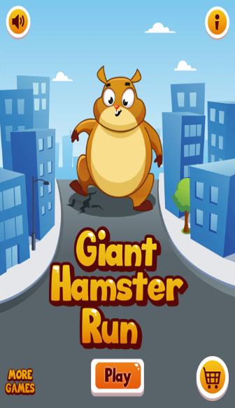 Giant Hamster Run स्क्रीनशॉट 2