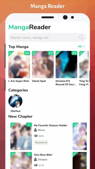 Manga Reader- Best Free Manga Online & Offline應用截圖第4張