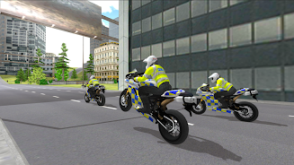 Police Motorbike Simulator 3D स्क्रीनशॉट 2