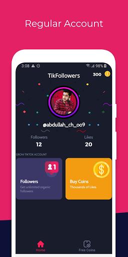 TikFollowers - Get Free Tiktok Followers and Likes Captura de pantalla 3