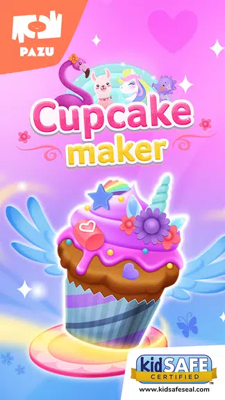 Juegos de cocina de cupcake Captura de pantalla 1