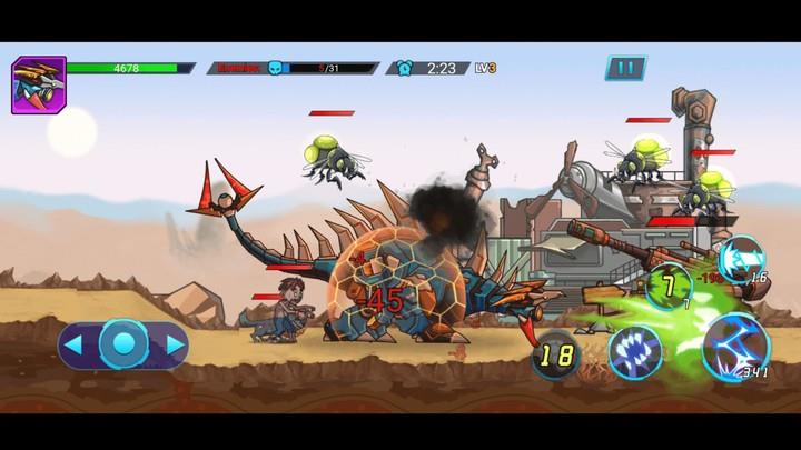 Mech War: Jurassic Dinosaur 스크린샷 4