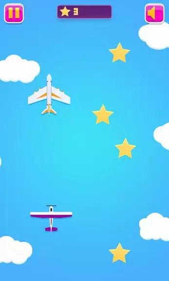 Plane Racing Game For Kids Captura de pantalla 2